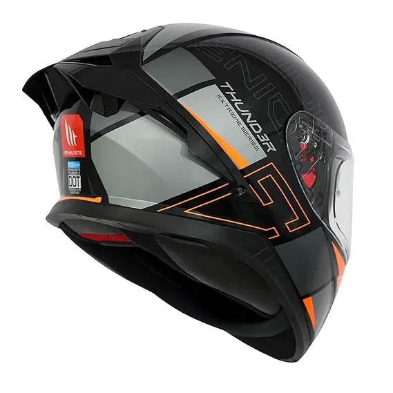 Mt Thunder 3SV Enigma B14 Fluro Full Face Helmet