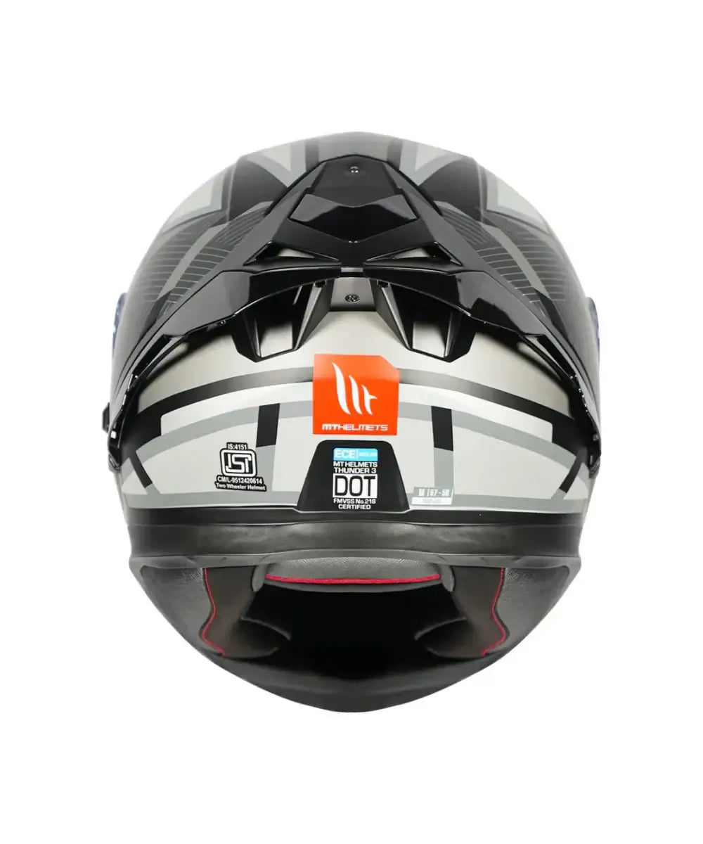 Mt Thunder 3sv Pro Nova B2 Matt Full Face Helmet