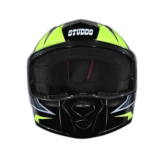 STUDDS Ninja 3G D6 Black N5 Fu Flip Up Helmet