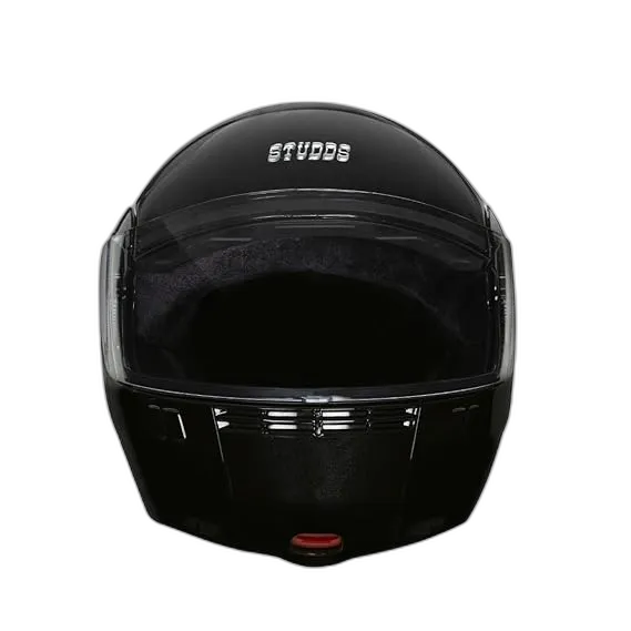 STUDDS Ninja 3G Eco Black Fu Flip Up Helmet