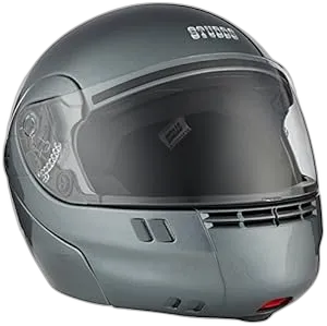 STUDDS Ninja 3G Eco Gun Grey Fu Flip Up Helmet