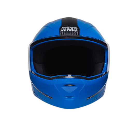 STUDDS Ninja Elite Blue Fu Flip Up Helmet