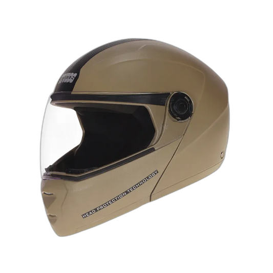 STUDDS Ninja Elite Desert Storm Fu Flip Up Helmet