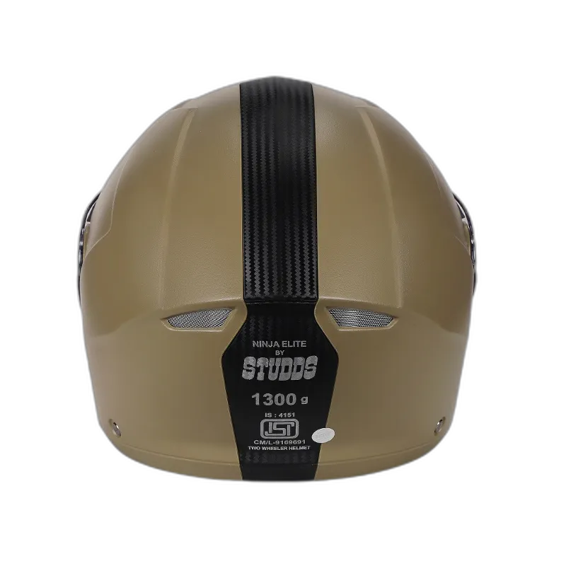 STUDDS Ninja Elite Desert Storm Fu Flip Up Helmet