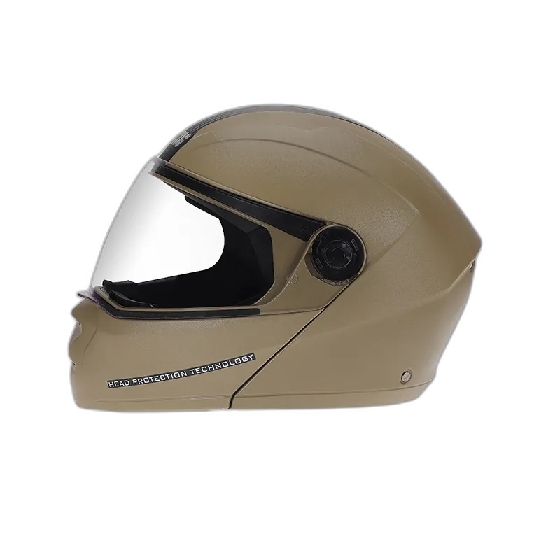 STUDDS Ninja Elite Desert Storm Fu Flip Up Helmet