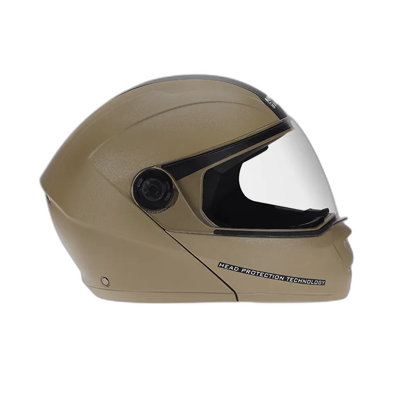 STUDDS Ninja Elite Desert Storm Fu Flip Up Helmet