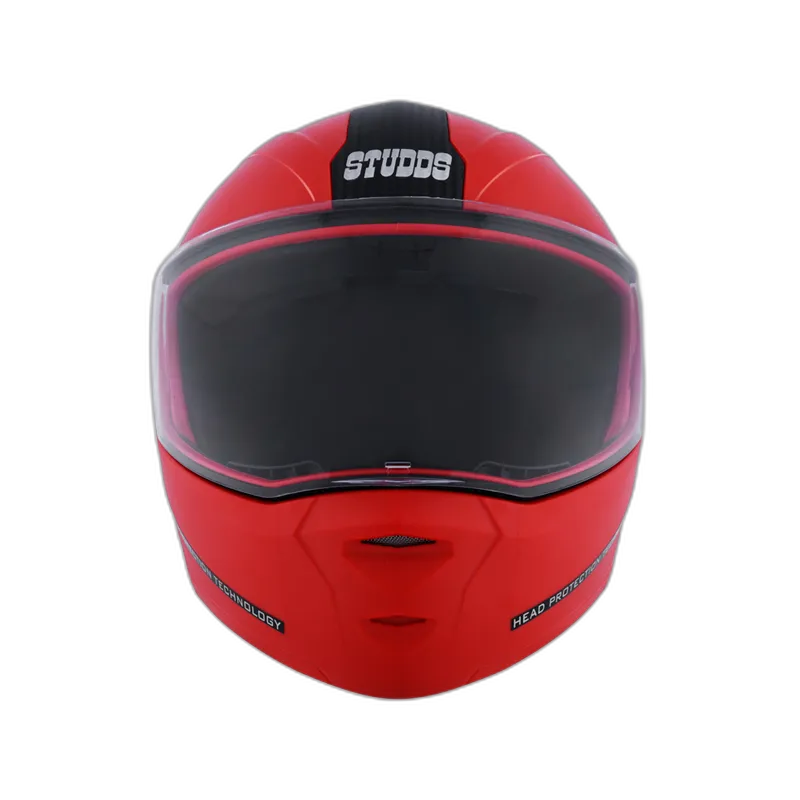 STUDDS Ninja Elite Red Fu Flip Up Helmet