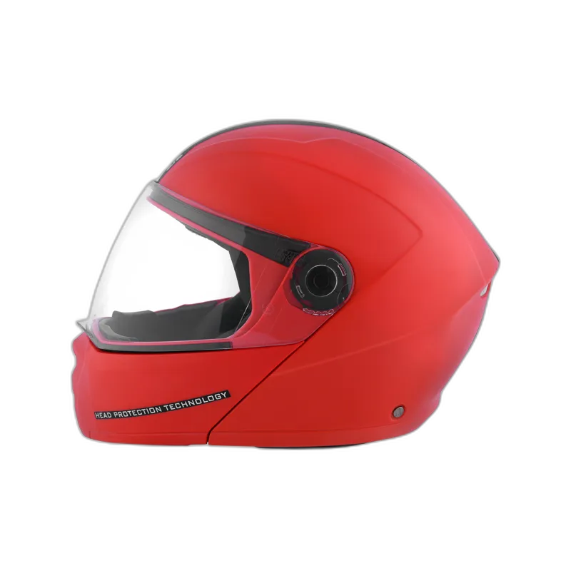 STUDDS Ninja Elite Red Fu Flip Up Helmet