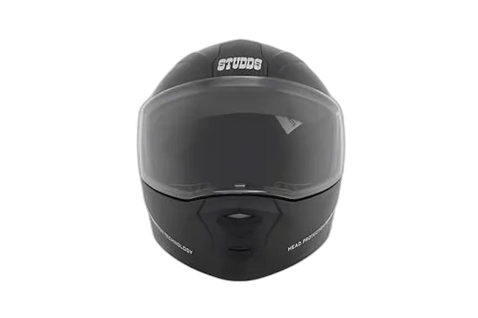 STUDDS Ninja Elite Super Black Fu Flip Up Helmet