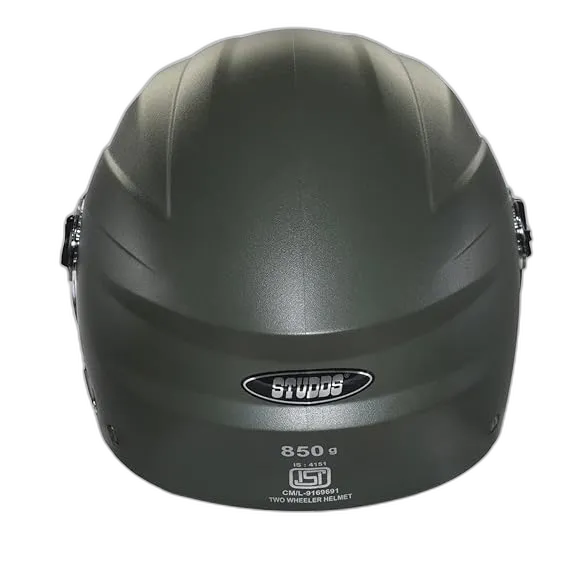 STUDDS Off Ray Super M Green Half Face Helmet