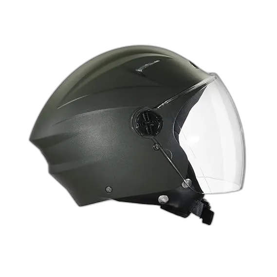 STUDDS Off Ray Super M Green Half Face Helmet
