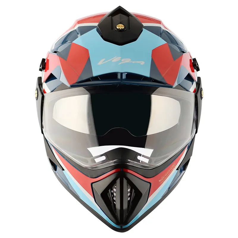 VEGA Dx Marvel Thor Blue Red Off Road Helmet
