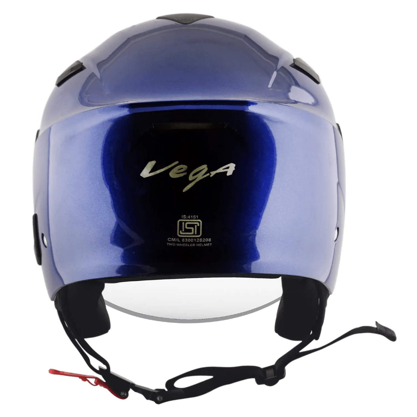 VEGA Orion Dx Blue Half Face Helmet