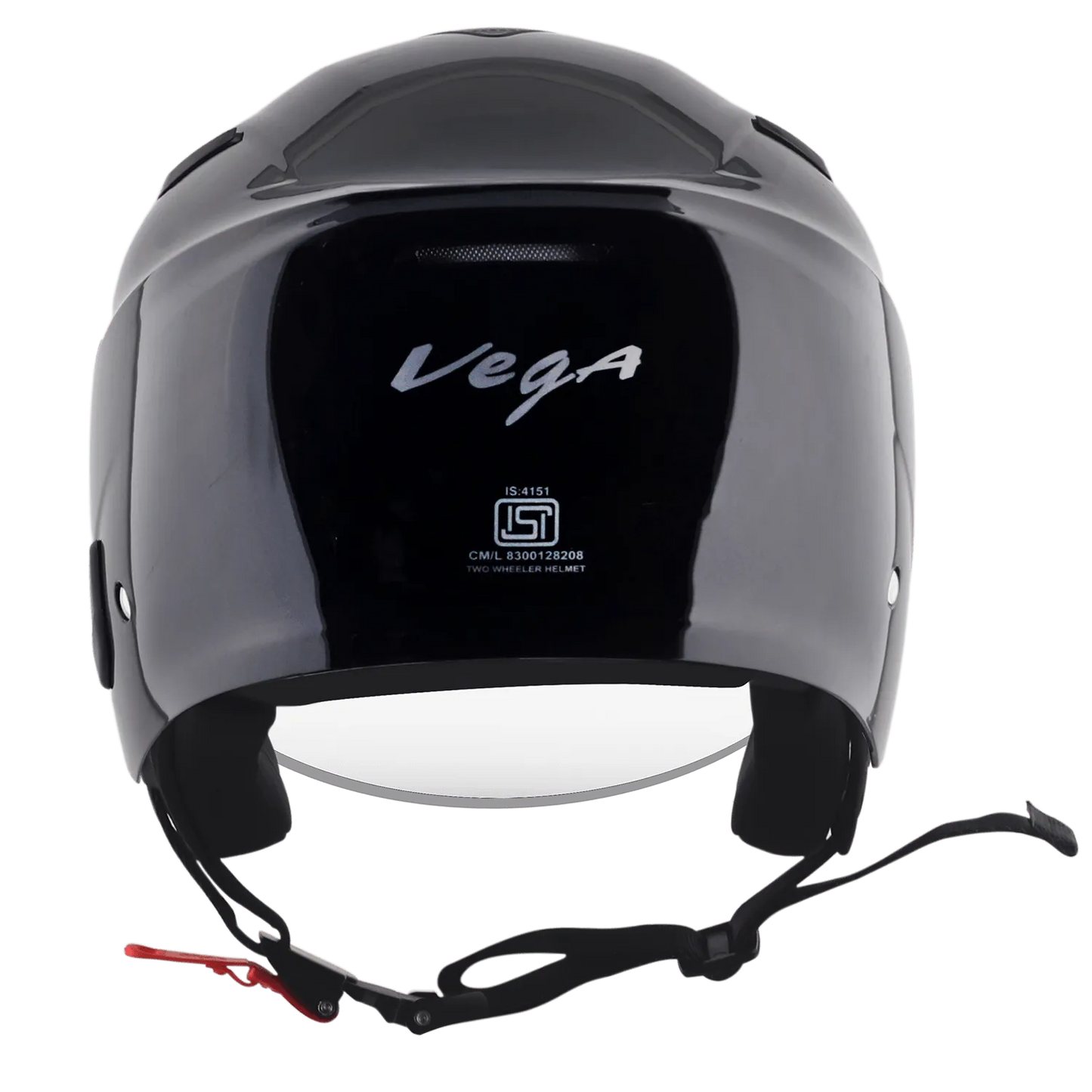 VEGA Orion Dx Dull Black Half Face Helmet