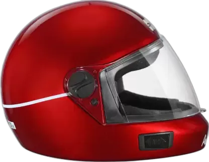 STUDDS Premium Vent Cherry Red Full Face Helmet