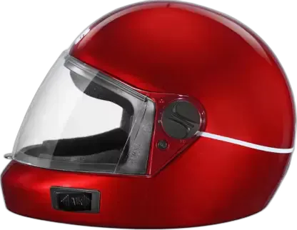 STUDDS Premium Vent Cherry Red Full Face Helmet