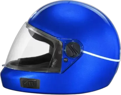STUDDS Premium Vent Flame Blue Full Face Helmet
