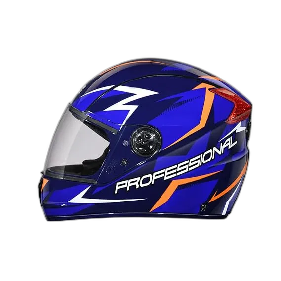 STUDDS Professional D1 Blue N1 Full Face Helmet