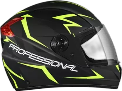 STUDDS Professional D1 Matt Black N5 Full Face Helmet