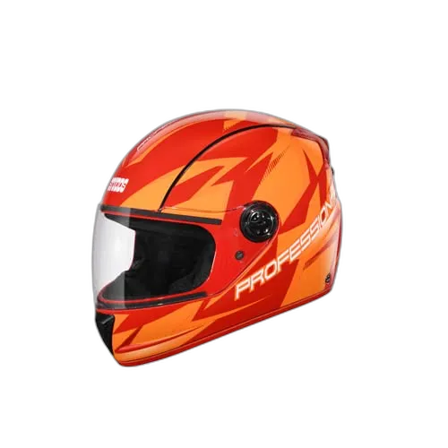 STUDDS Professional D1 Matt Red N10 Full Face Helmet