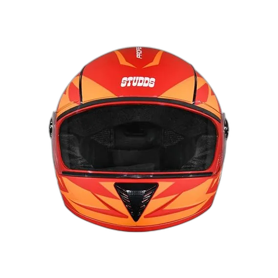 STUDDS Professional D1 Matt Red N10 Full Face Helmet