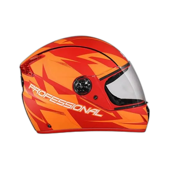 STUDDS Professional D1 Matt Red N10 Full Face Helmet