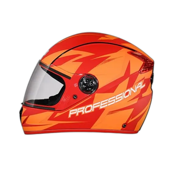 STUDDS Professional D1 Matt Red N10 Full Face Helmet