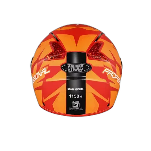 STUDDS Professional D1 Red N10 Full Face Helmet
