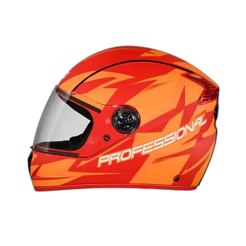 STUDDS Professional D1 Red N10 Full Face Helmet