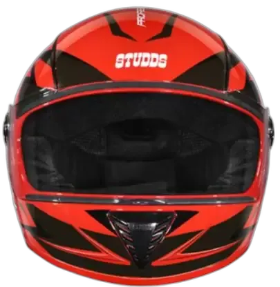 STUDDS Professional D1 Red N9 Full Face Helmet