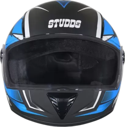 STUDDS Professional D2 Black N1 Full Face Helmet