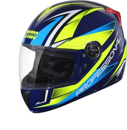 STUDDS Professional D2 Blue N5 Full Face Helmet