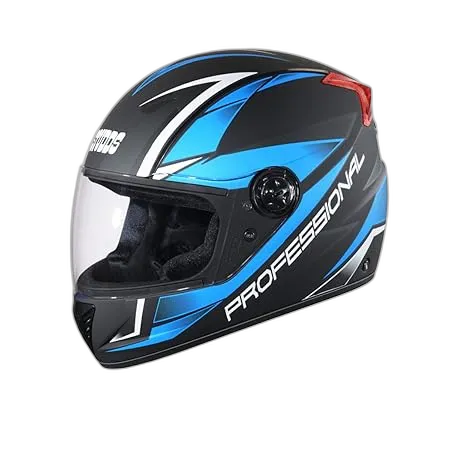 STUDDS Professional D2 Matt Black N1 Full Face Helmet