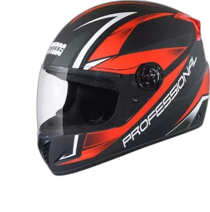STUDDS Professional D2 Matt Black N2 Full Face Helmet
