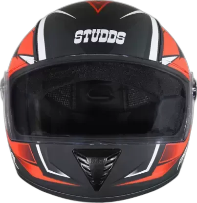 STUDDS Professional D2 Matt Black N2 Full Face Helmet