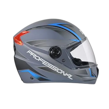STUDDS Professional D2 Matt Grey N1 Full Face Helmet