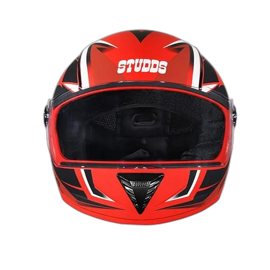 STUDDS Professional D2 Matt Red N9 Full Face Helmet