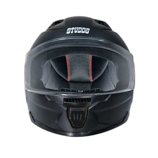 STUDDS Raider Glsy Black Full Face Helmet