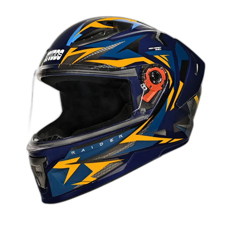 STUDDS Raider Super D1 Blue N5 Full Face Helmet