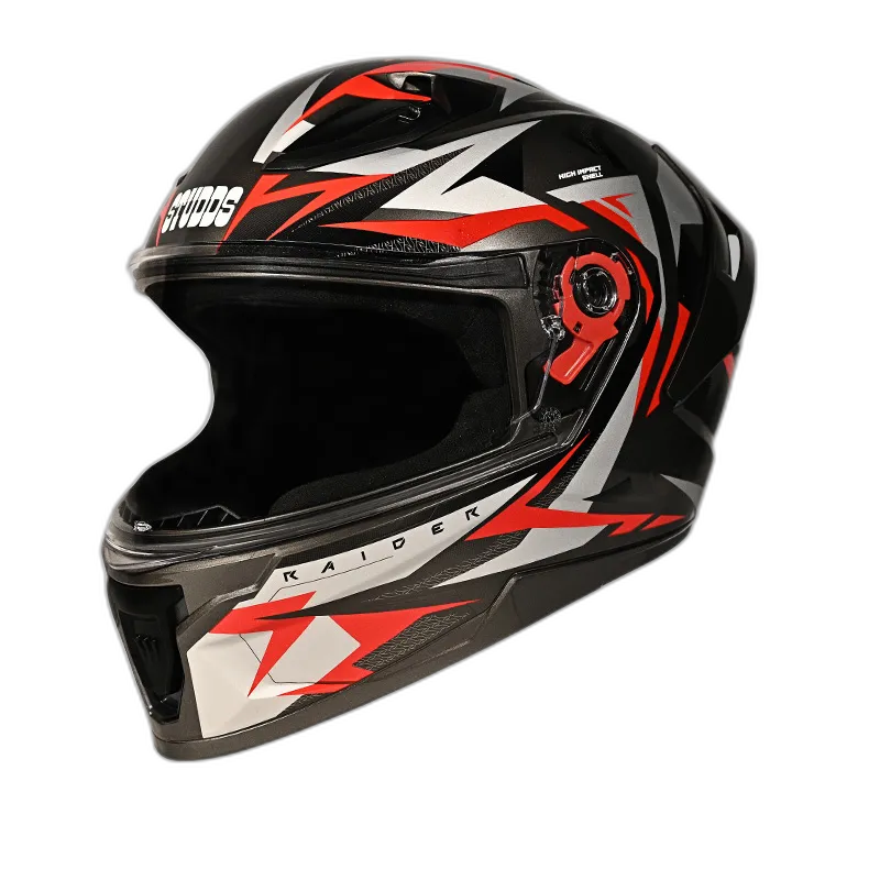 STUDDS Raider Super D1 Grey N2 Full Face Helmet