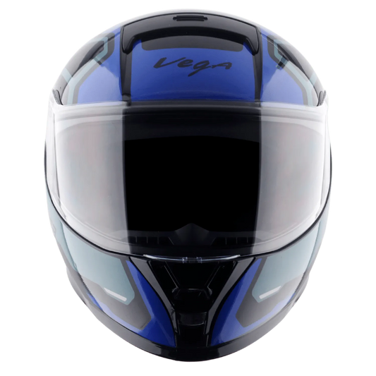 VEGA Ranger Dx Crew Dull Black M Blue Full Face Helmet