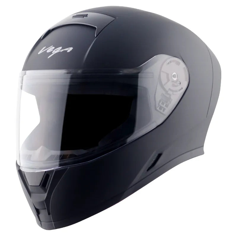 VEGA Ranger Dx Solid Dull Black Full Face Helmet