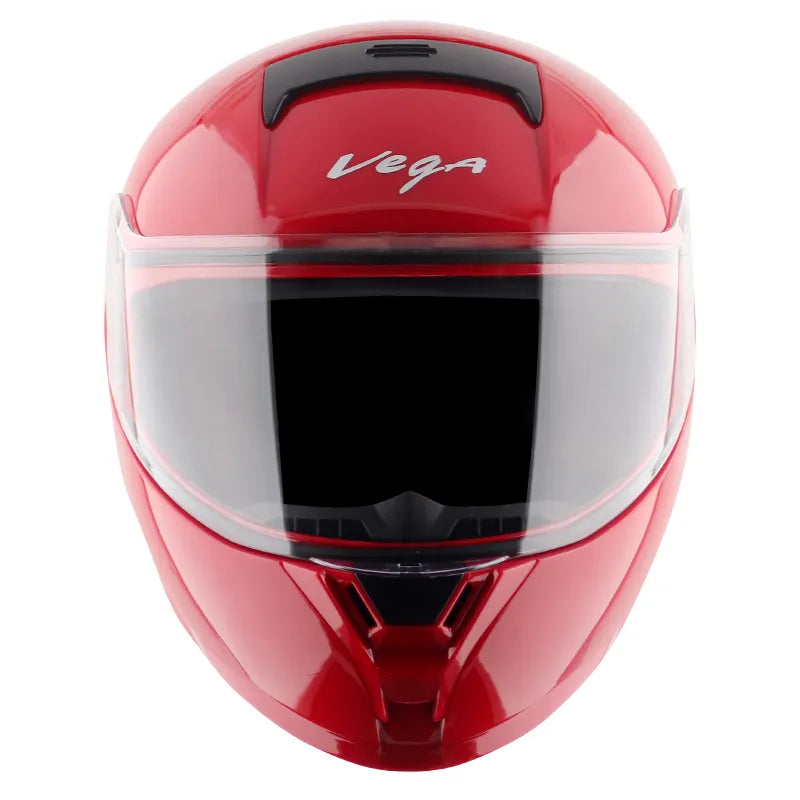 VEGA Ranger Dx Solid Red Full Face Helmet