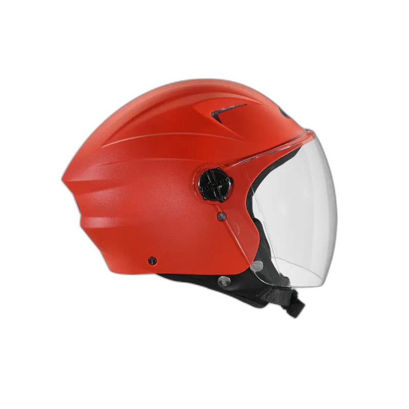 STUDDS Ray Red Half Face Helmet
