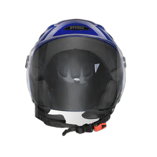 STUDDS Ray Super Indigo Half Face Helmet