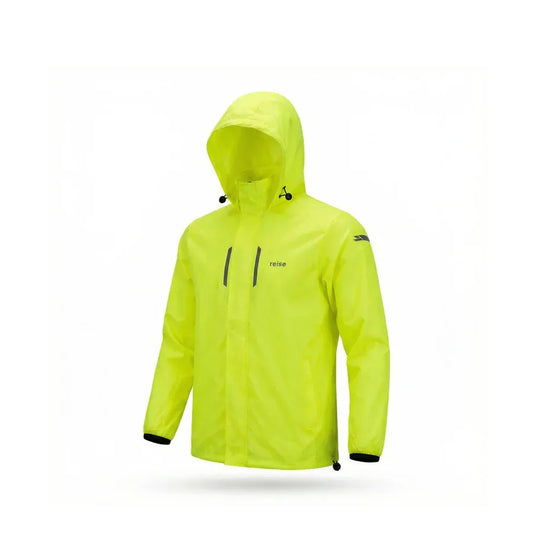 Reise Drytech Green Rain Jacket Riding Gears