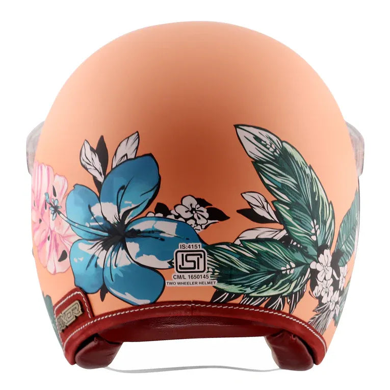 AXOR Retro Girls Hawai Half Face Helmet