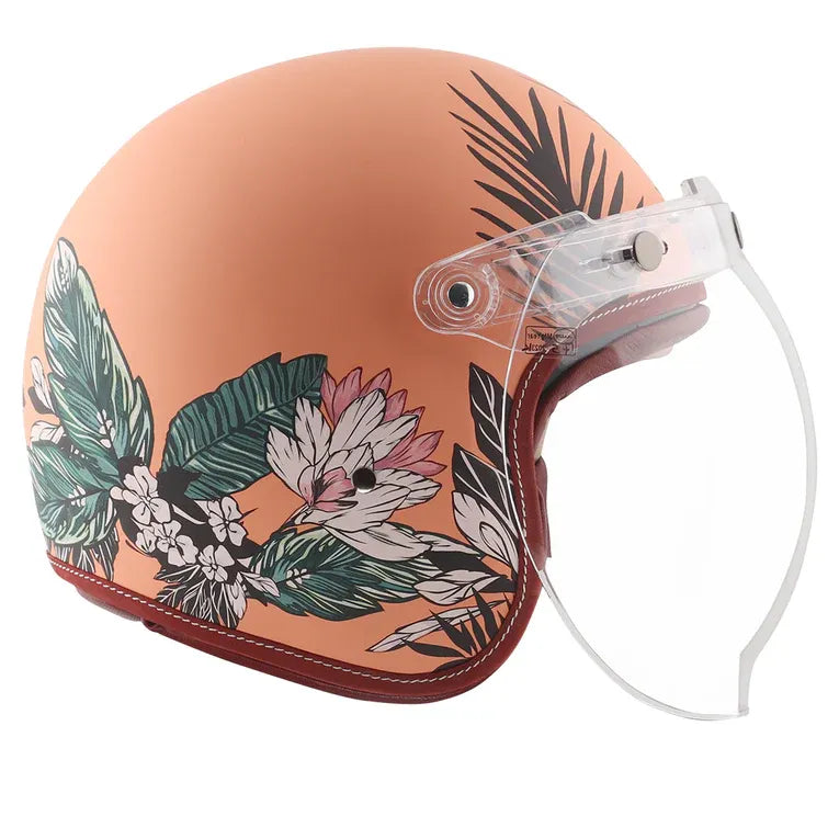AXOR Retro Girls Hawai Half Face Helmet
