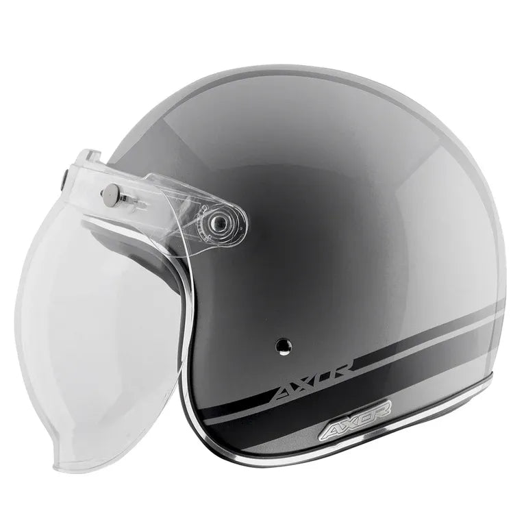 AXOR Retro Jet Sportz Graphics Half Face Helmet