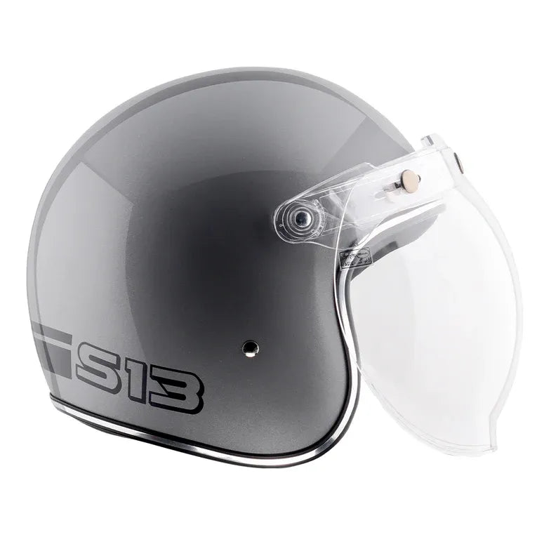 AXOR Retro Jet Sportz Graphics Half Face Helmet